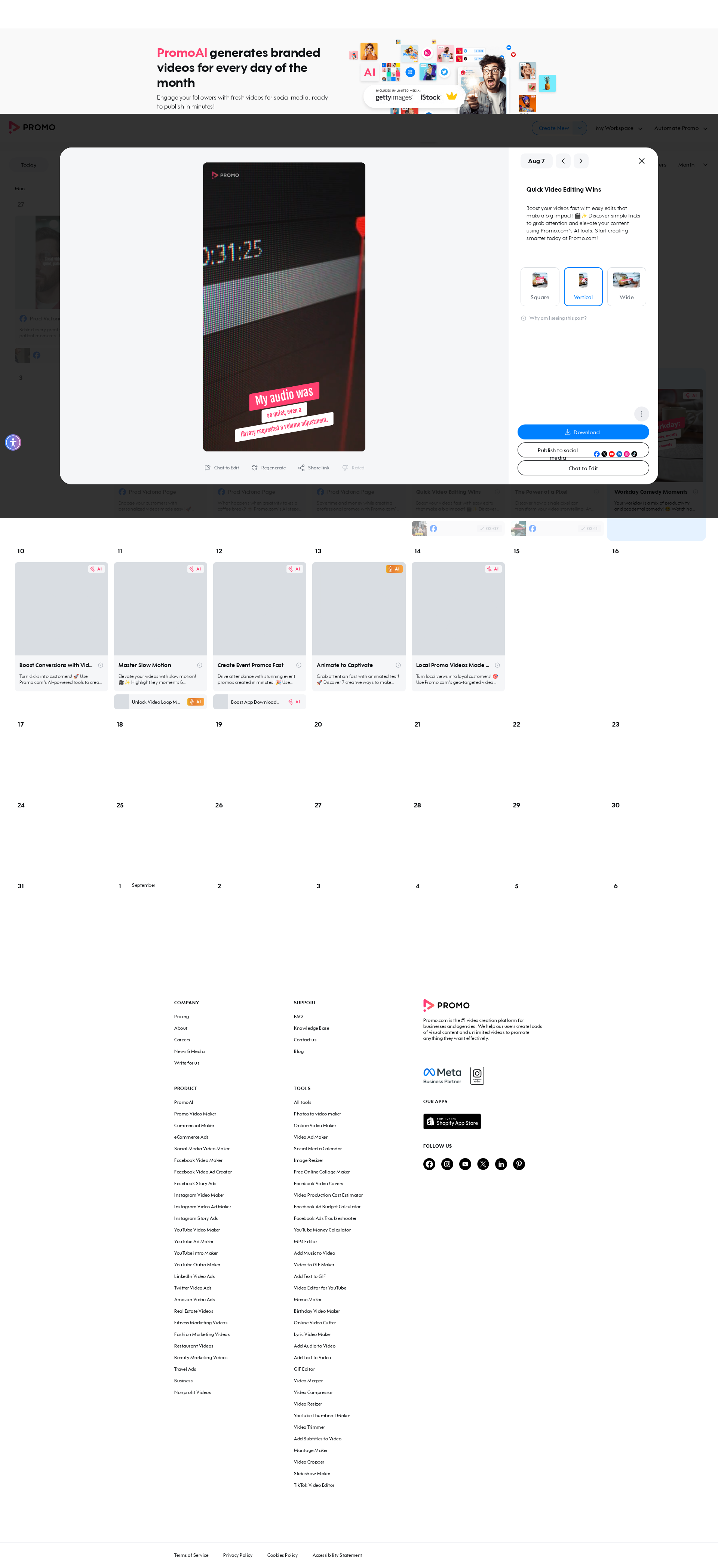Test failure screenshot